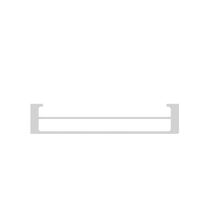 Nero Pearl Double Towel Rail 600mm