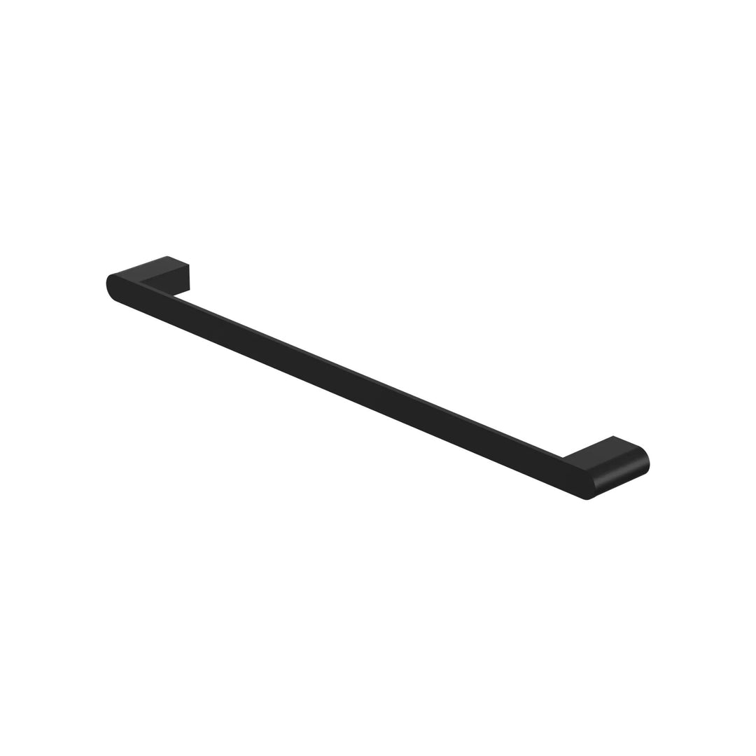 Nero Bianca Single Towel Rail 600mm Matte Black