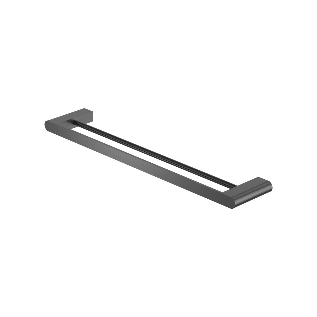 Nero Bianca Double Towel Rail