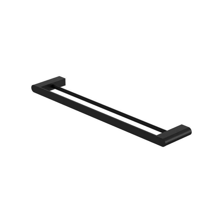 Nero Bianca Double Towel Rail