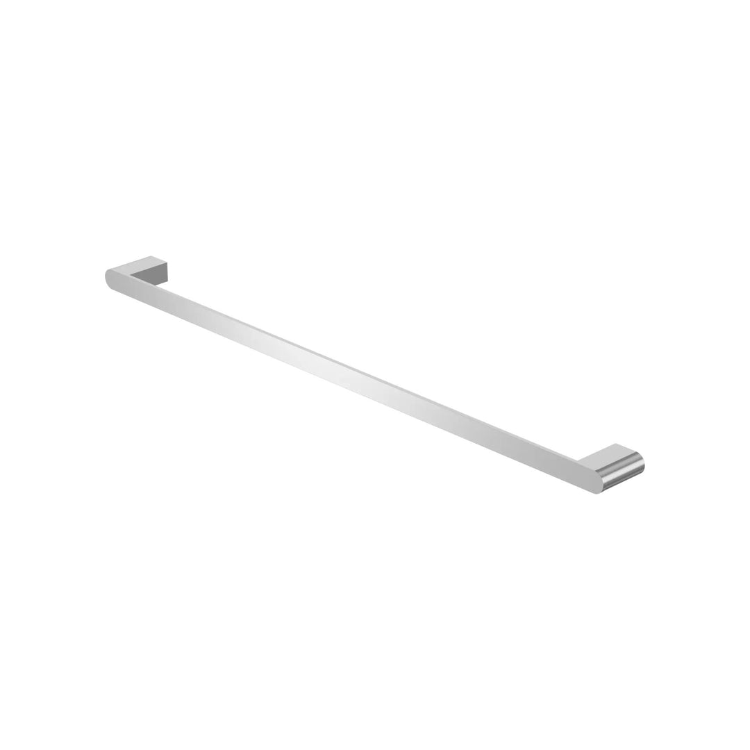 Nero Bianca Single Towel Rail 800mm Chrome