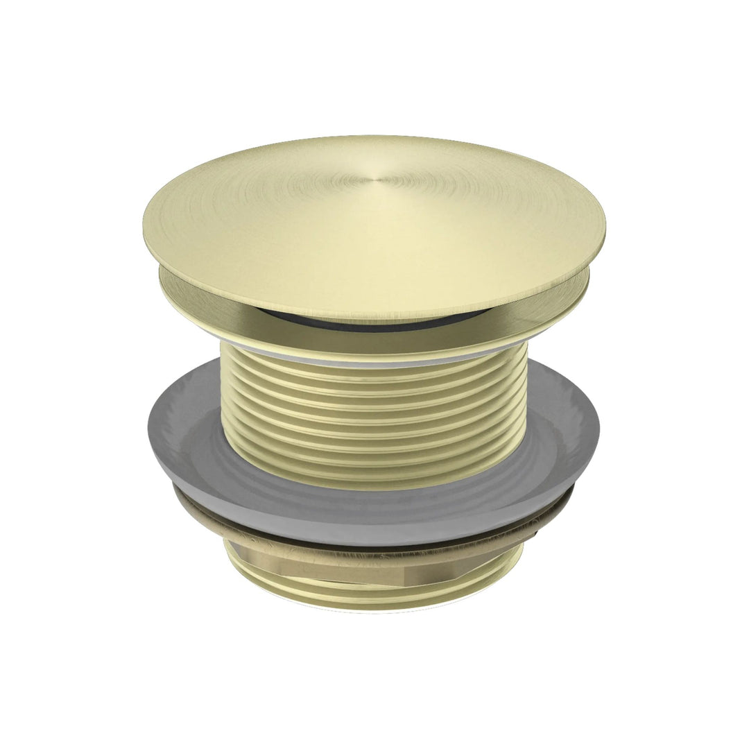 Nero 40mm Bath Pop-Up Plug With Removable Waste No Overflow Brushed Gold