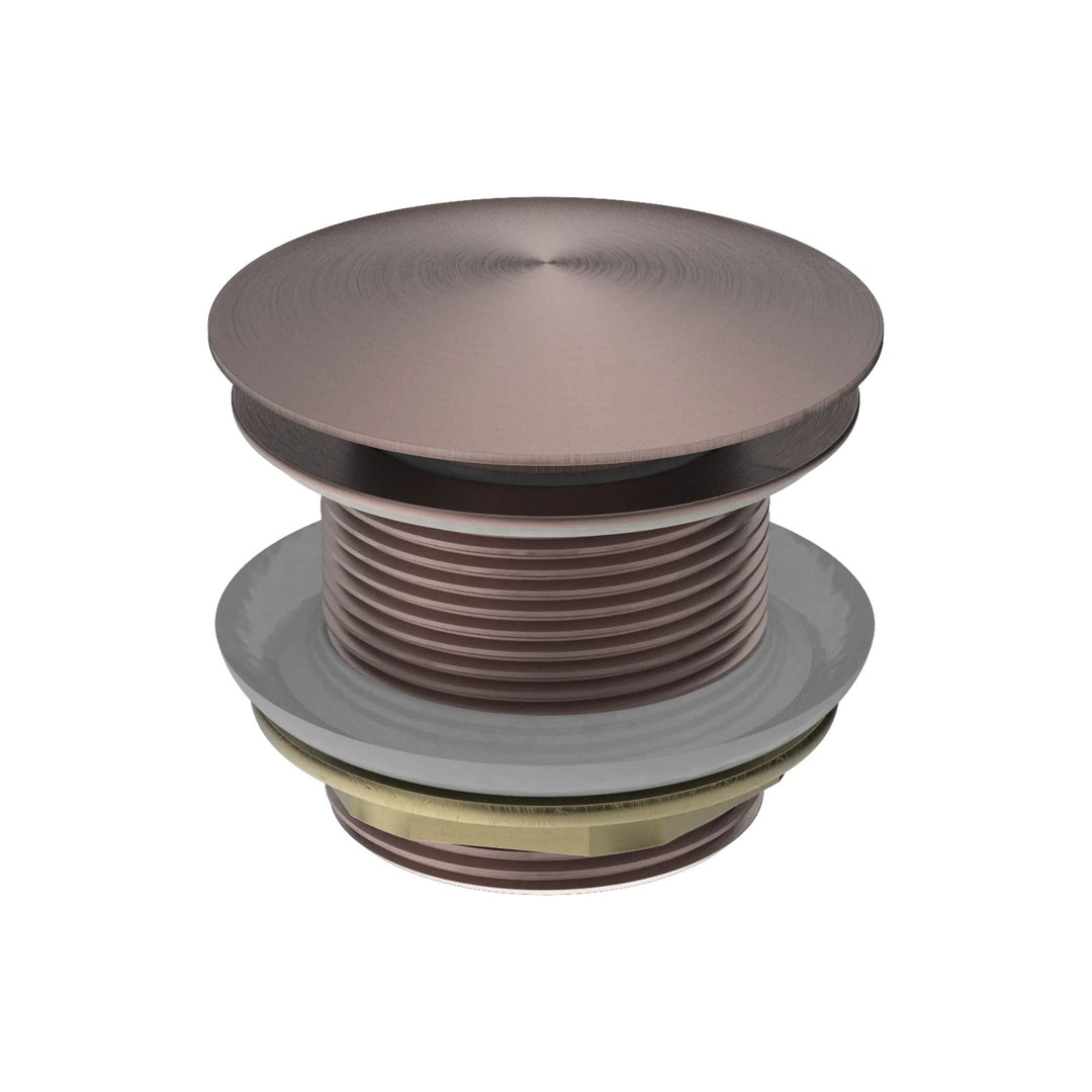 Nero 40mm Bath Pop-Up Plug With Removable Waste No Overflow Brushed Bronze