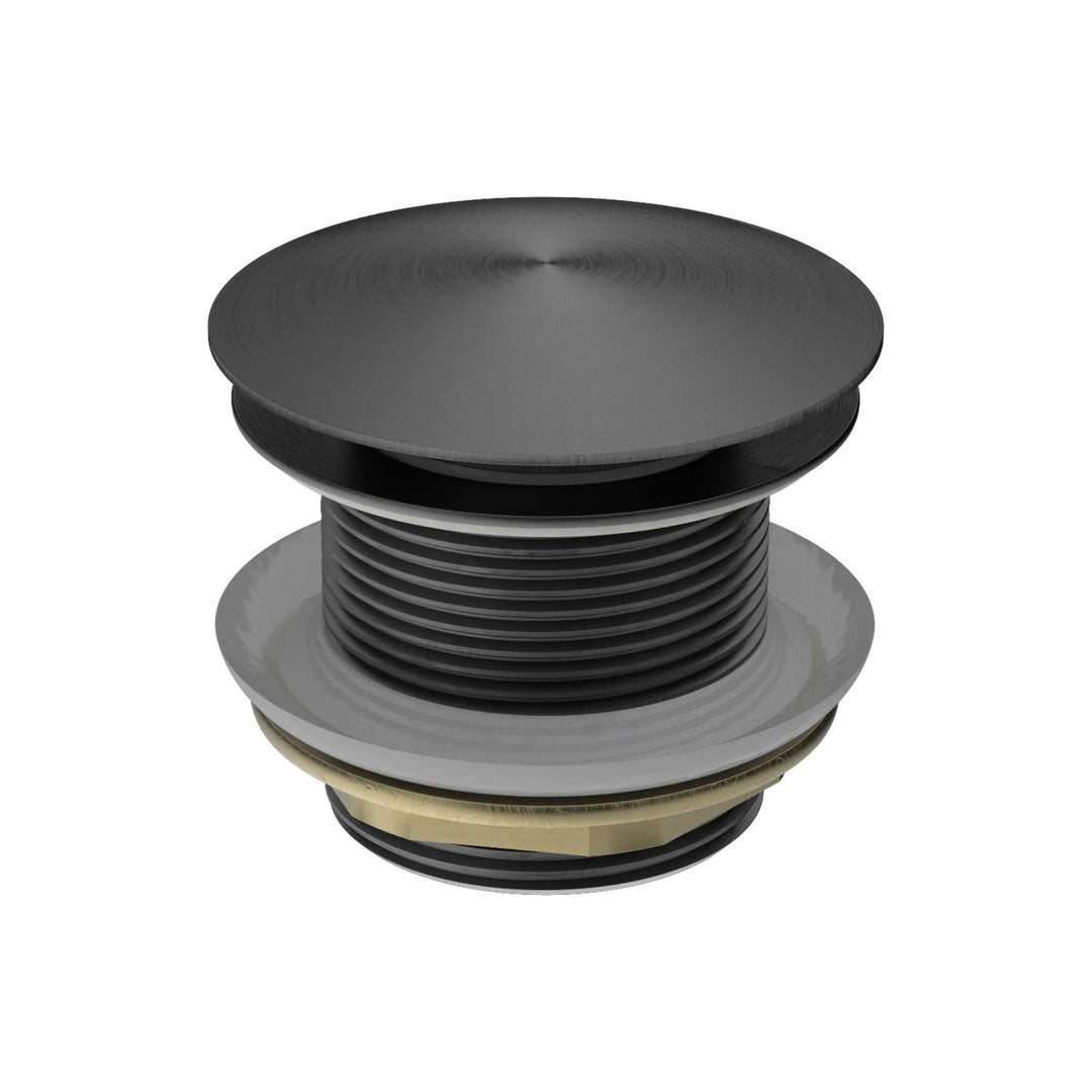 Nero 40mm Bath Pop-Up Plug With Removable Waste No Overflow Gun Metal