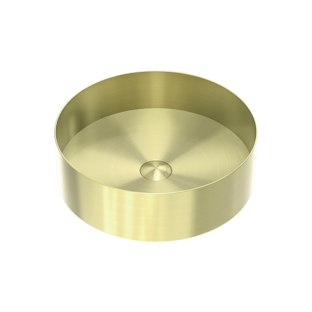 Nero Opal 400mm Round Stainless Steel Basin