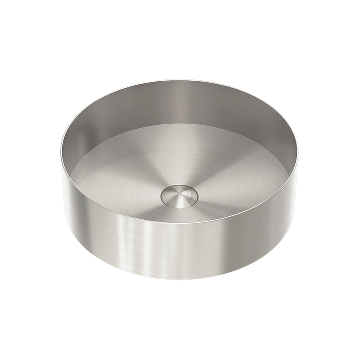 Nero Opal 400mm Round Stainless Steel Basin