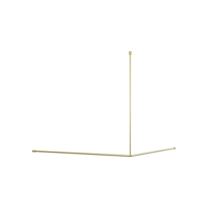 Nero Mecca Care 90 Degree Curtain Rail 1200x1200mm