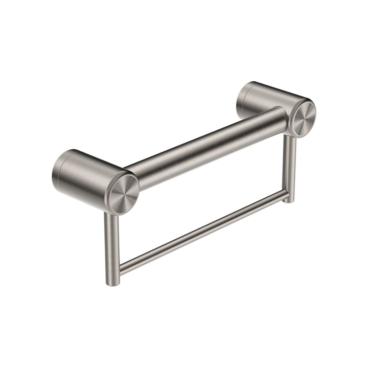 Nero Mecca Care 32mm Grab Rail With Towel Holder 300mm