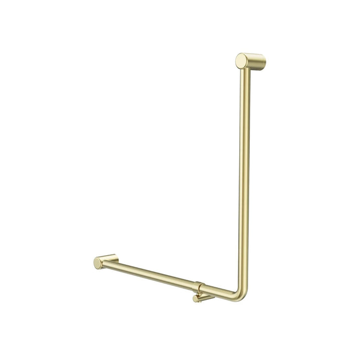 Nero Mecca Care 32mm 90 Degree Accessible Toilet Grab Rail 750 x 750mm
