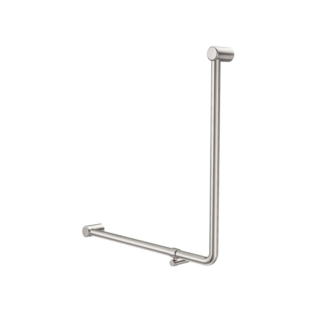 Nero Mecca Care 32mm 90 Degree Accessible Toilet Grab Rail 750 x 750mm
