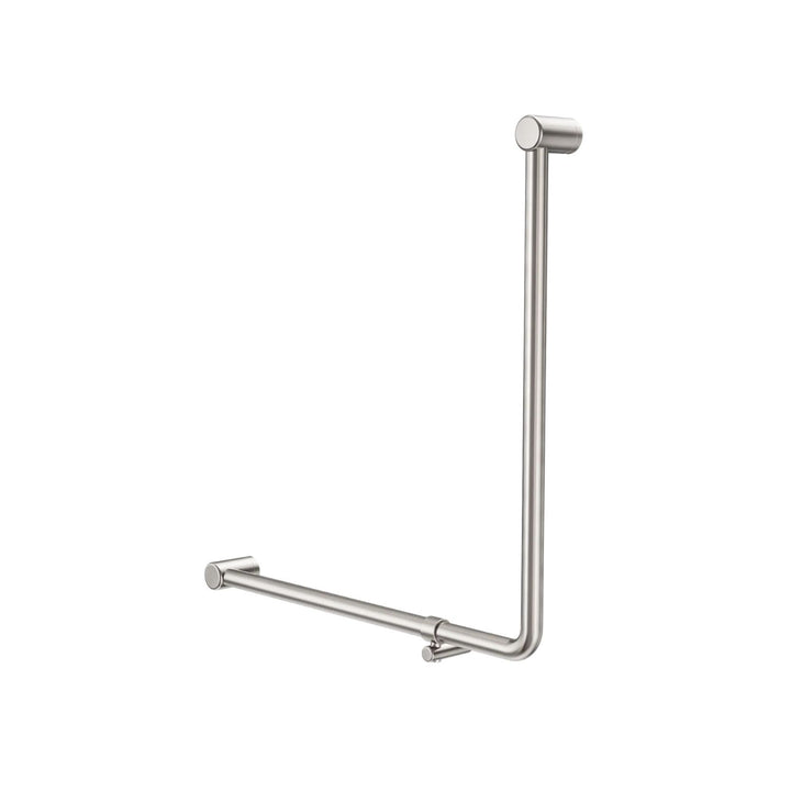 Nero Mecca Care 32mm 90 Degree Accessible Toilet Grab Rail 750 x 750mm