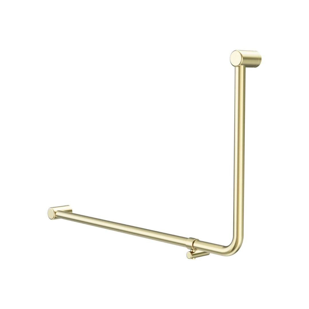 Nero Mecca Care 32mm DDA Accessible Toilet 90 Degree Bent Tube Grab Rail 600 x 1000mm