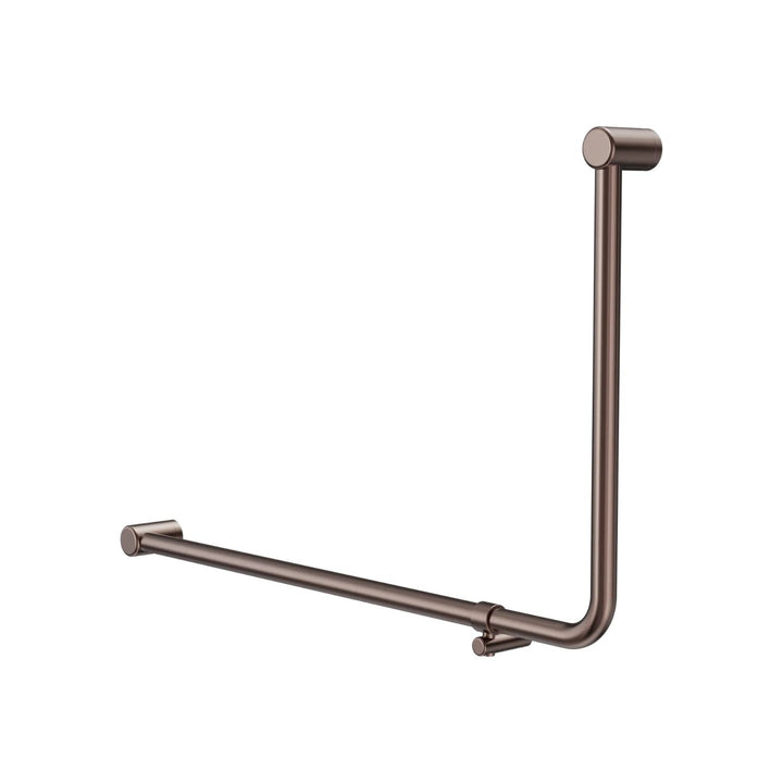 Nero Mecca Care 32mm DDA Accessible Toilet 90 Degree Bent Tube Grab Rail 600 x 1000mm