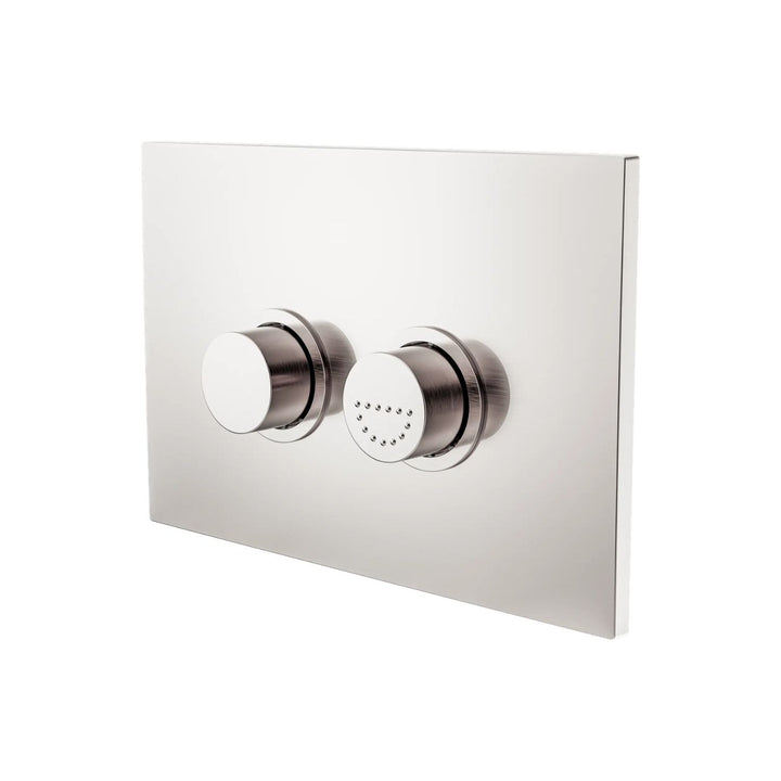 Nero Mecca Care Raised Pneumatic Flush Buttons Plate DDA Compliant
