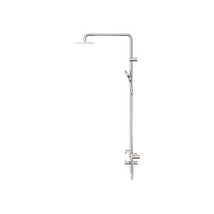 Nero Mecca Care 32mm T Bar Grab Rail Twin Shower Set 1100x750mm