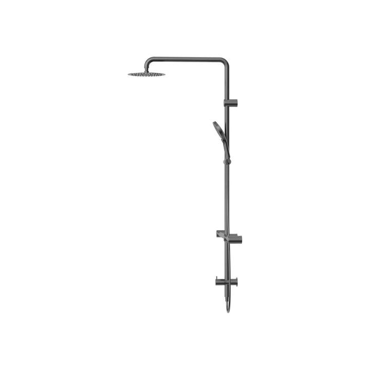 Nero Mecca Care 32mm T Bar Grab Rail Twin Shower Set 1100x750mm