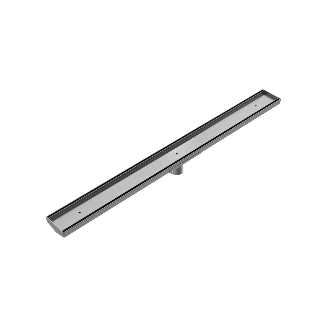 Nero Tile Insert V Channel Floor Grate Outlet With Hole Saw