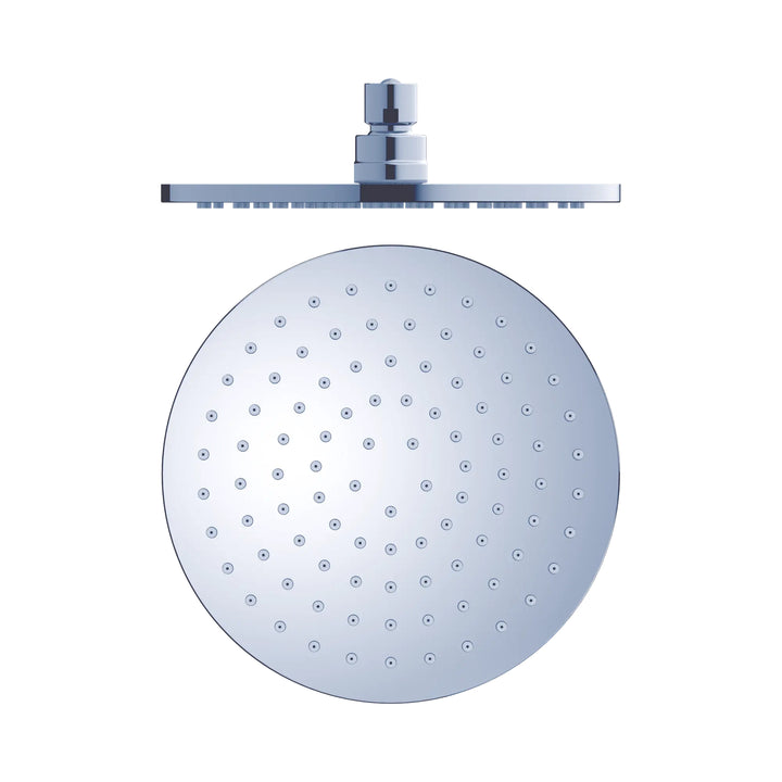 Nero Round Shower Head 200mm Chrome