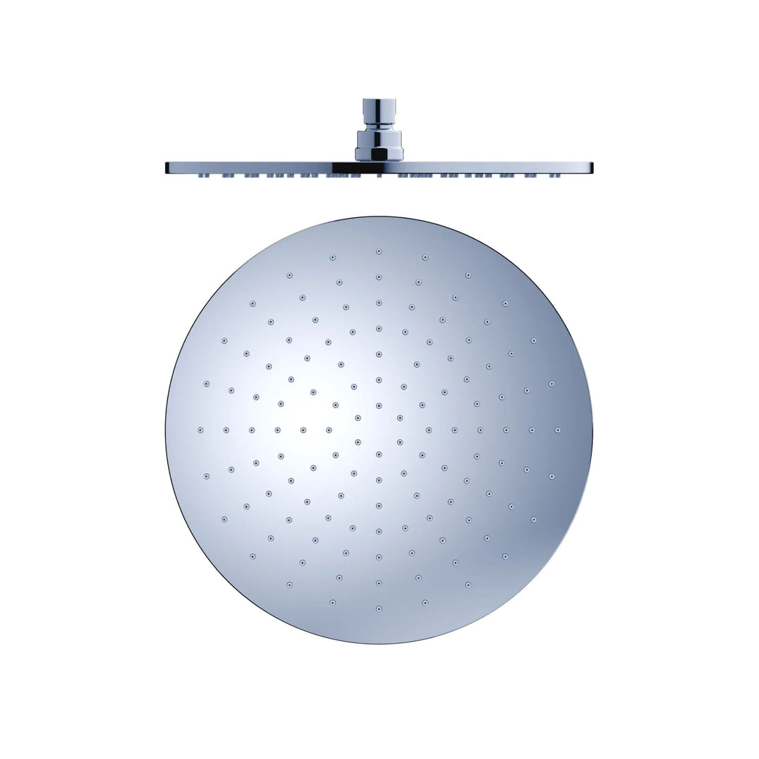 Nero Round Shower Head Chrome 300mm