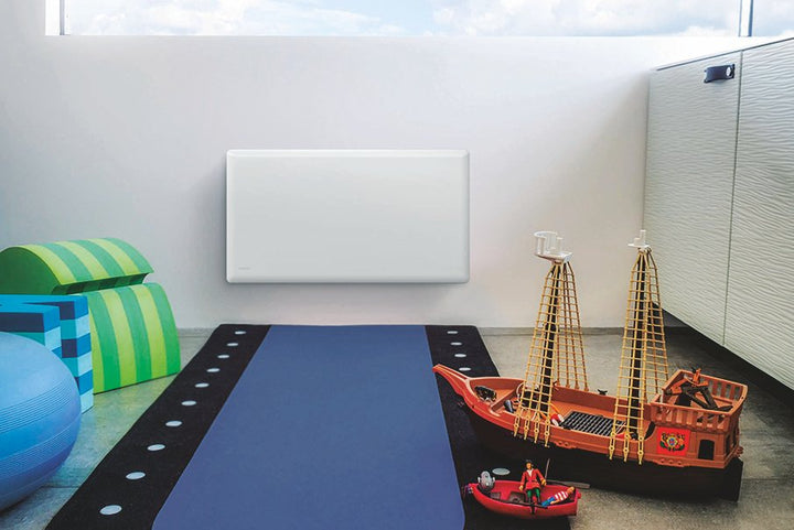 Nobo 1kW Panel Heater + Thermostat & Castors