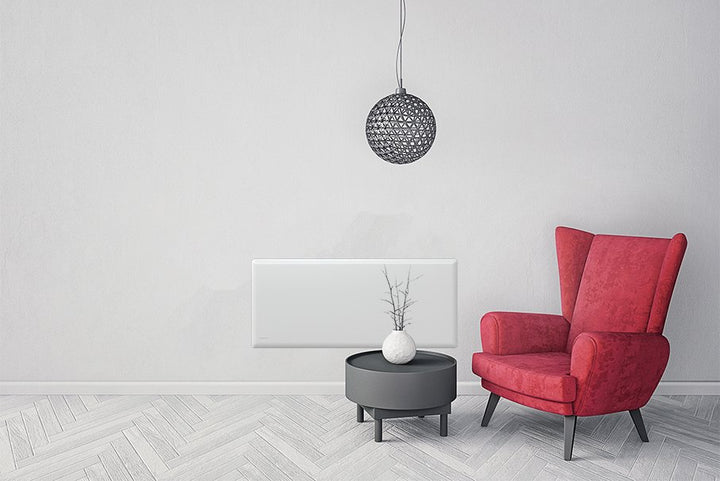 Nobo 1.2kW Panel Heater + Thermostat & Castors - Design 10
