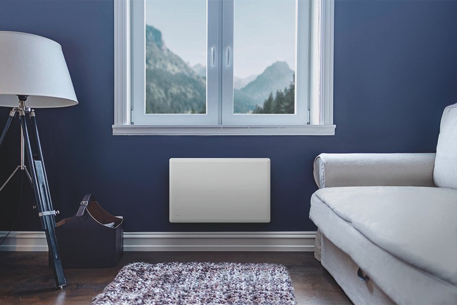 Nobo 750W Panel Heater + Timer, Thermostat & Castors - Design 10