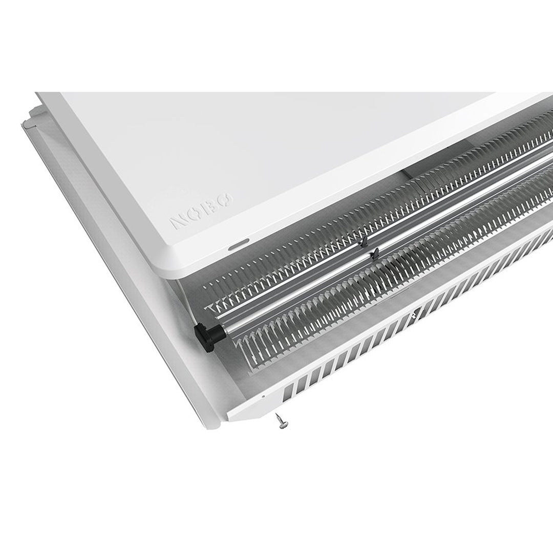 Nobo 1.2kW Panel Heater + Timer, Thermostat & Castors - Design 10