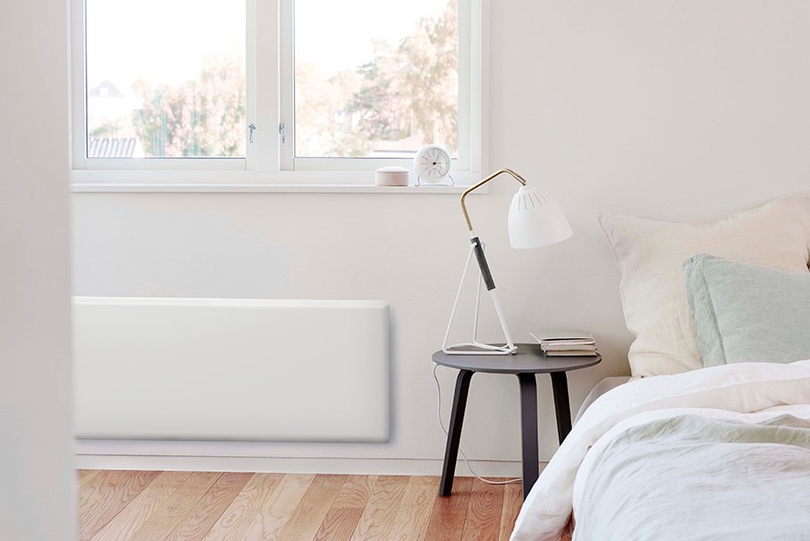 Nobo 2kW Panel Heater + Timer, Thermostat & Castors