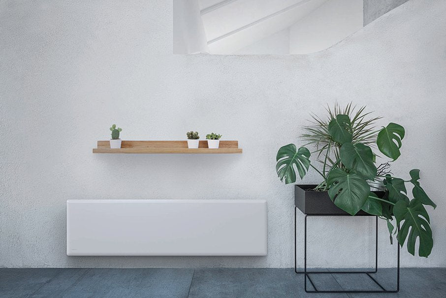 Nobo 2.4kW Panel Heater + Timer, Thermostat & Castors