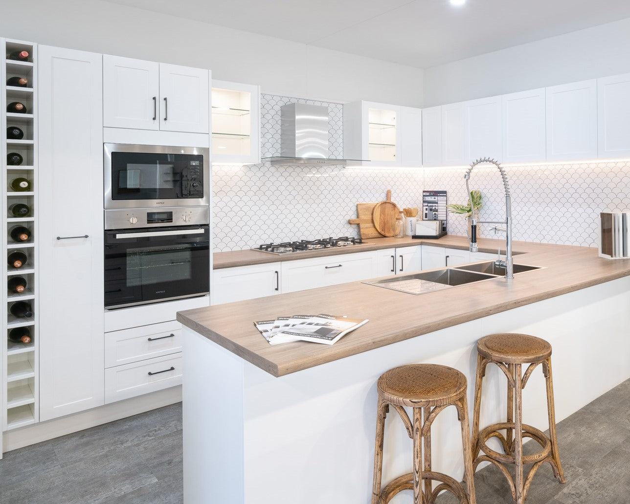 Orange Showroom Kitchen Displays