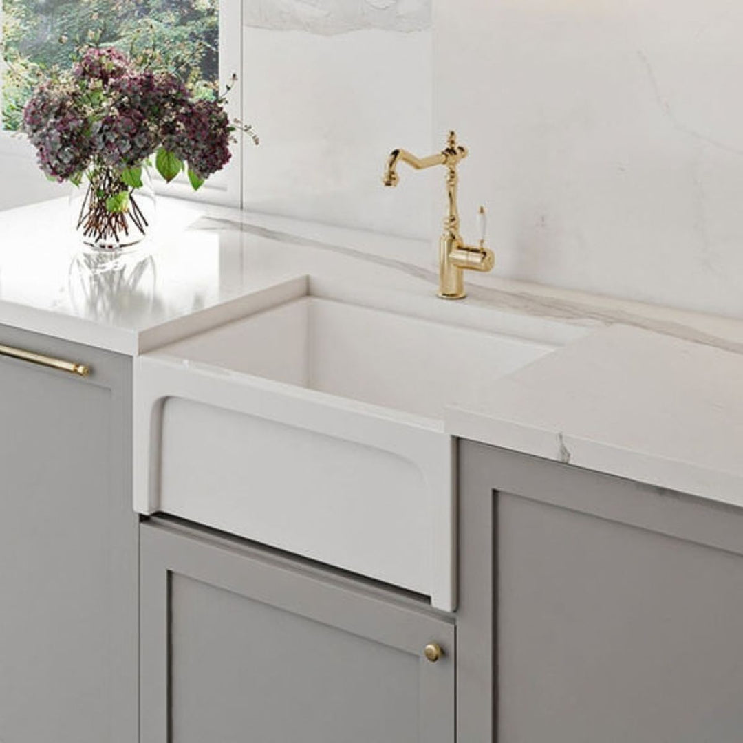 Turner Hastings Patri 44L Fireclay Butler Sink NTH 610 x 460mm