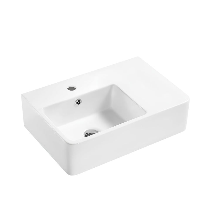 Fienza Delta Care Wall-Hung Basin Overflow 575mm x 400mm
