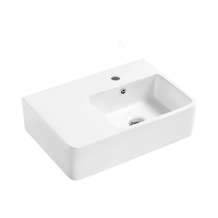 Fienza Delta Care Wall-Hung Basin Overflow 575mm x 400mm