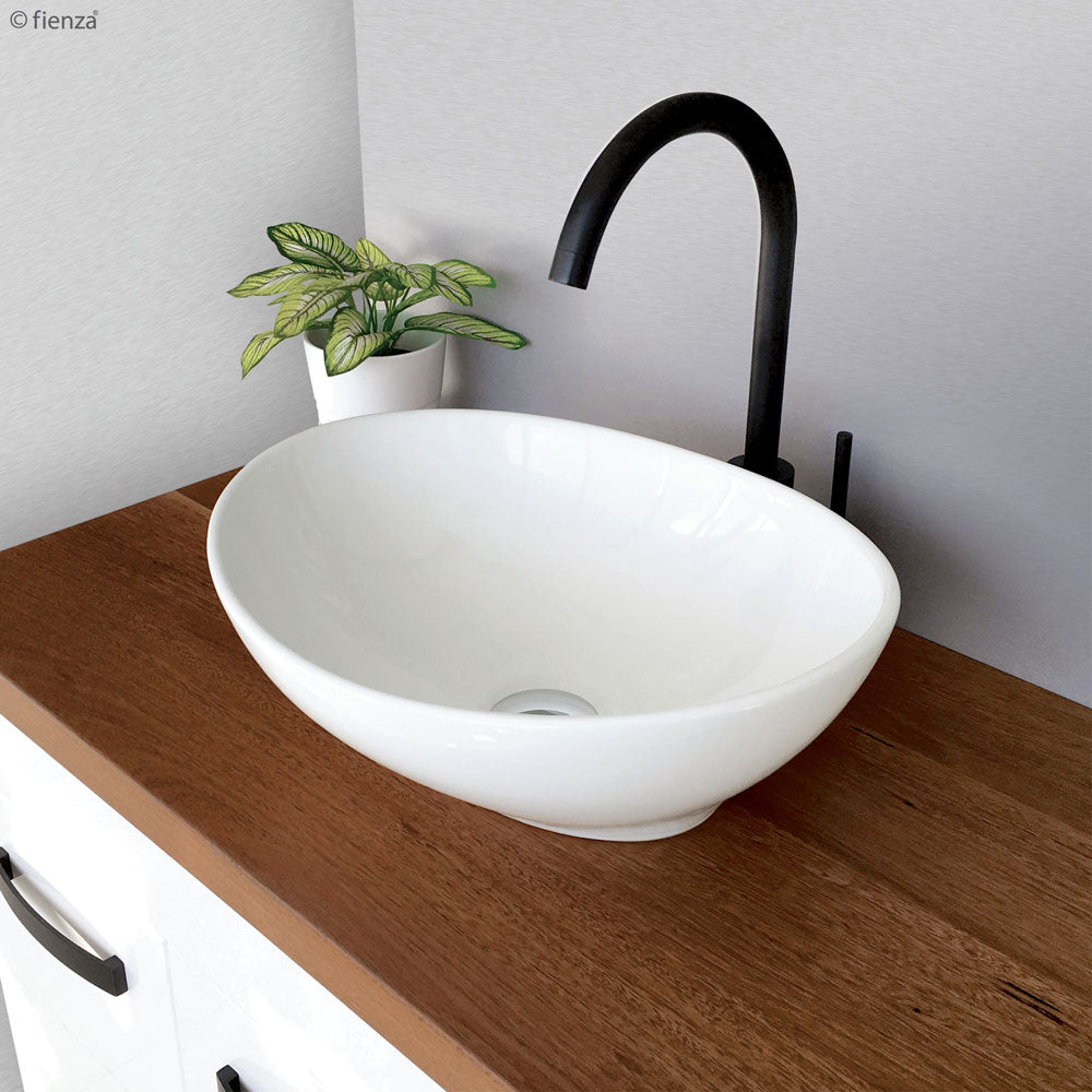 Fienza Paola Ceramic Above Counter Basin - Design 10