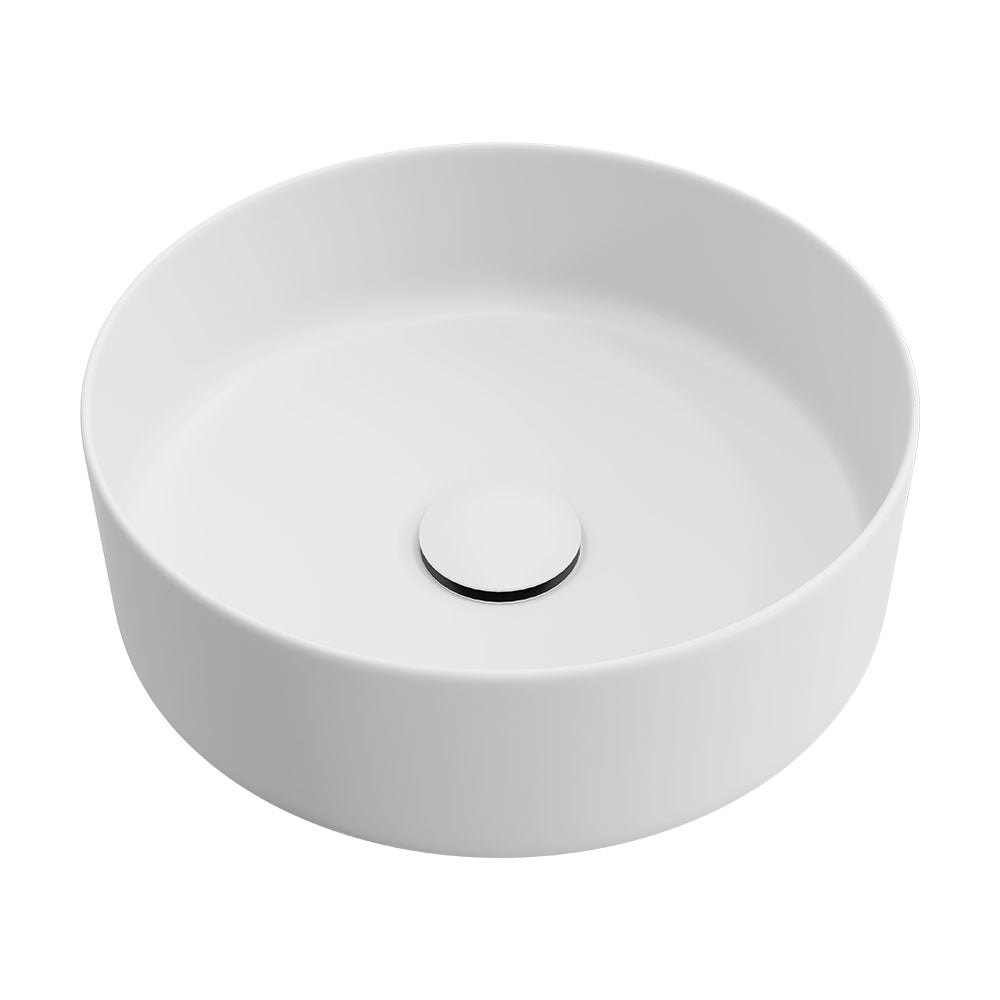 Fienza Reba Matte White Above Counter Basin - Design 10