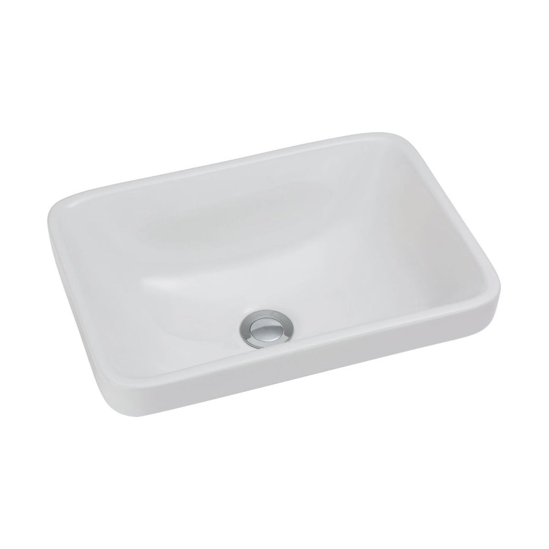 Fienza Sarah Semi Inset Basin 440mm x 310mm