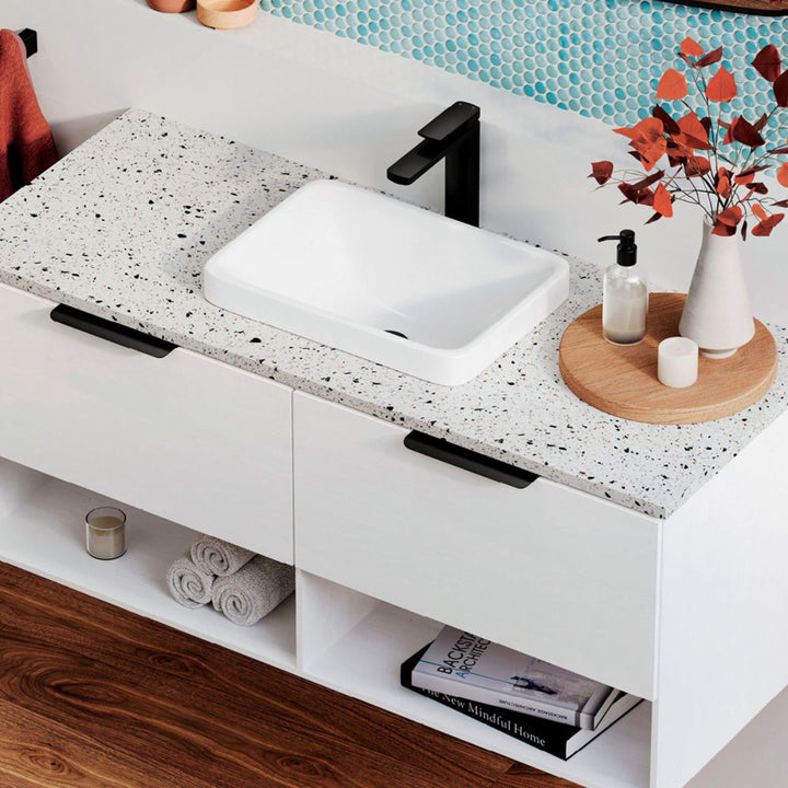 Fienza Sarah Semi Inset Basin 440mm x 310mm