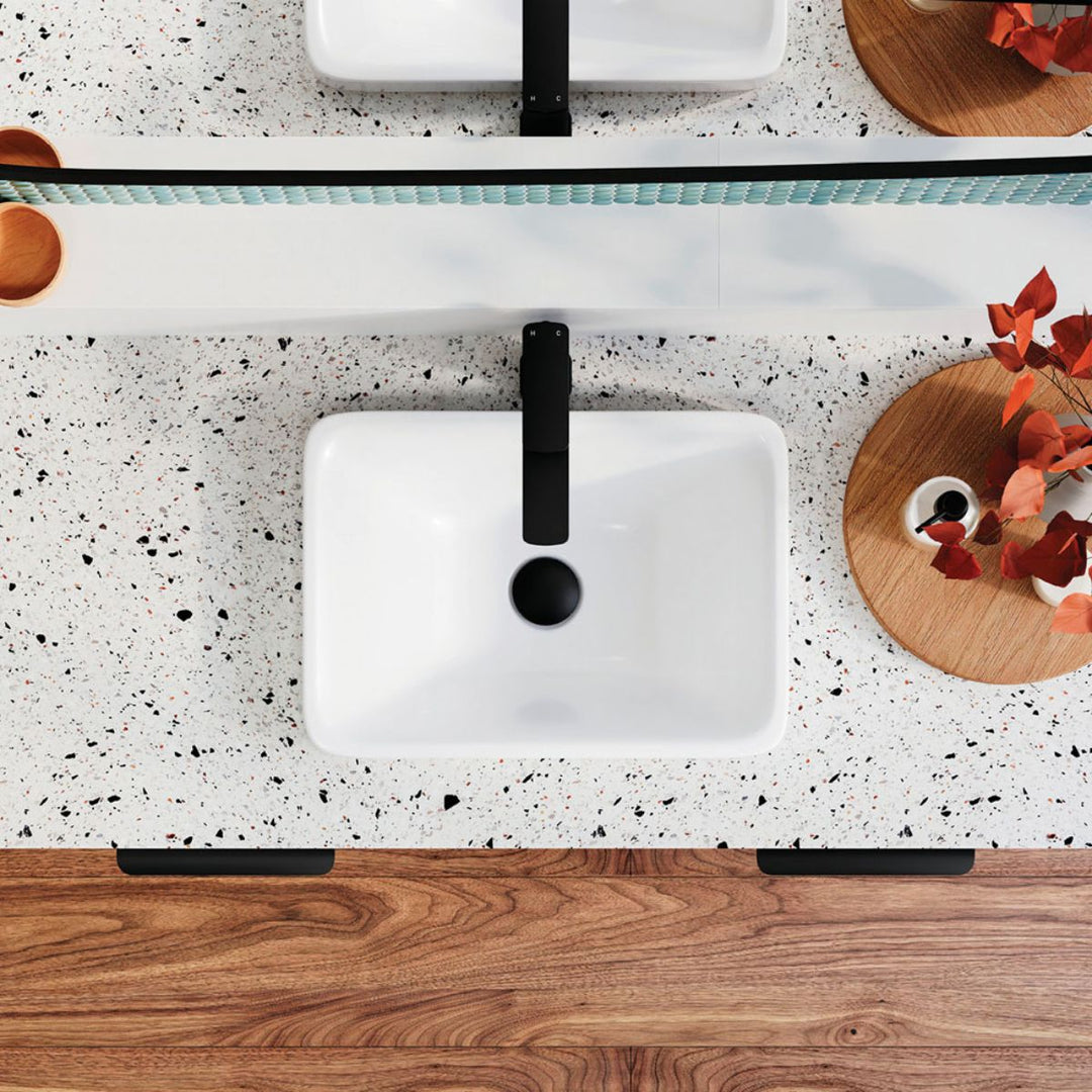 Fienza Sarah Semi Inset Basin 440mm x 310mm