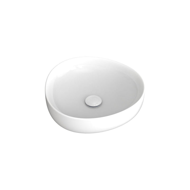 Fienza Pebble Above Counter Basin 400mm x 395mm