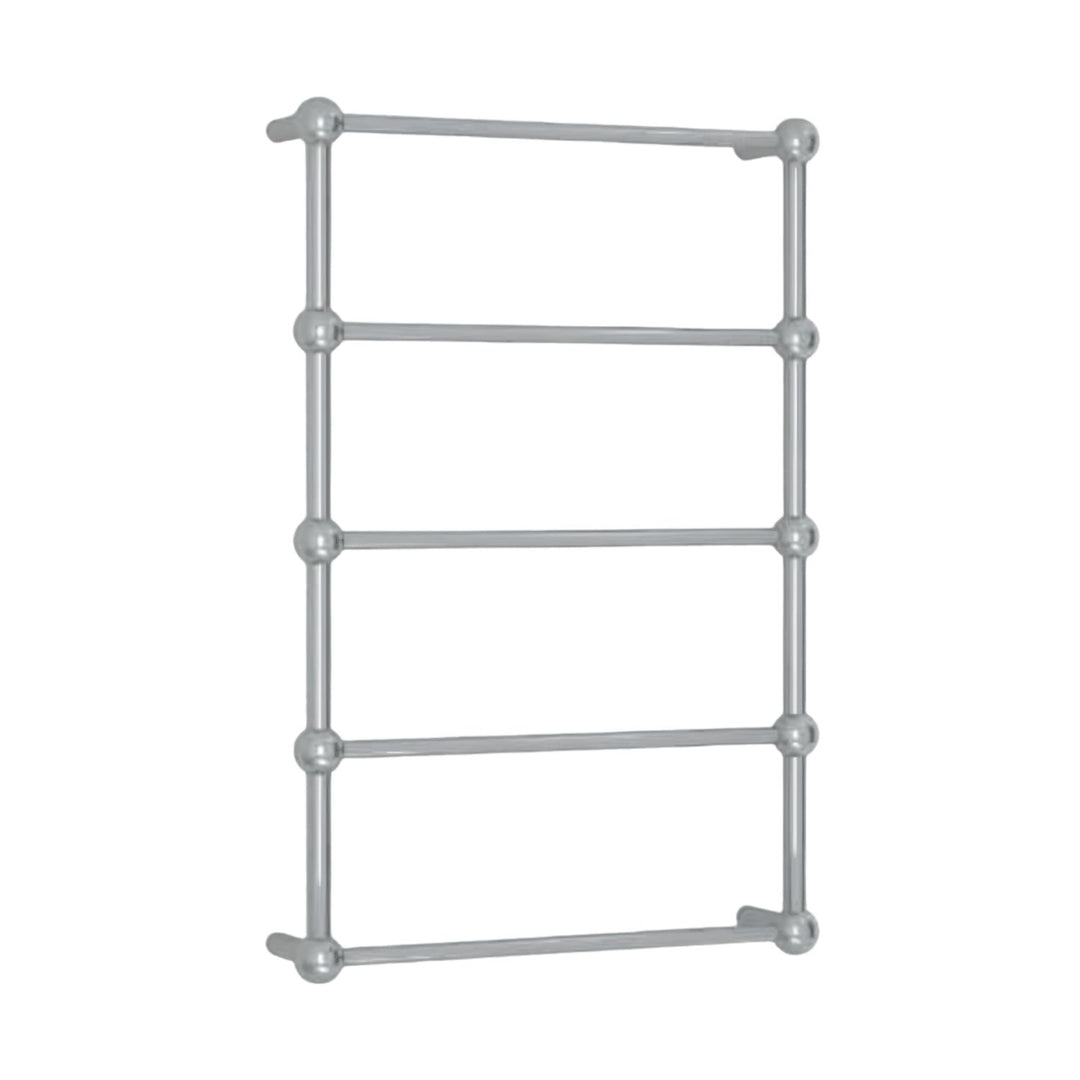 Thermorail Straight Round 5 Bar Heated Towel Ladder 560mm x 850mm