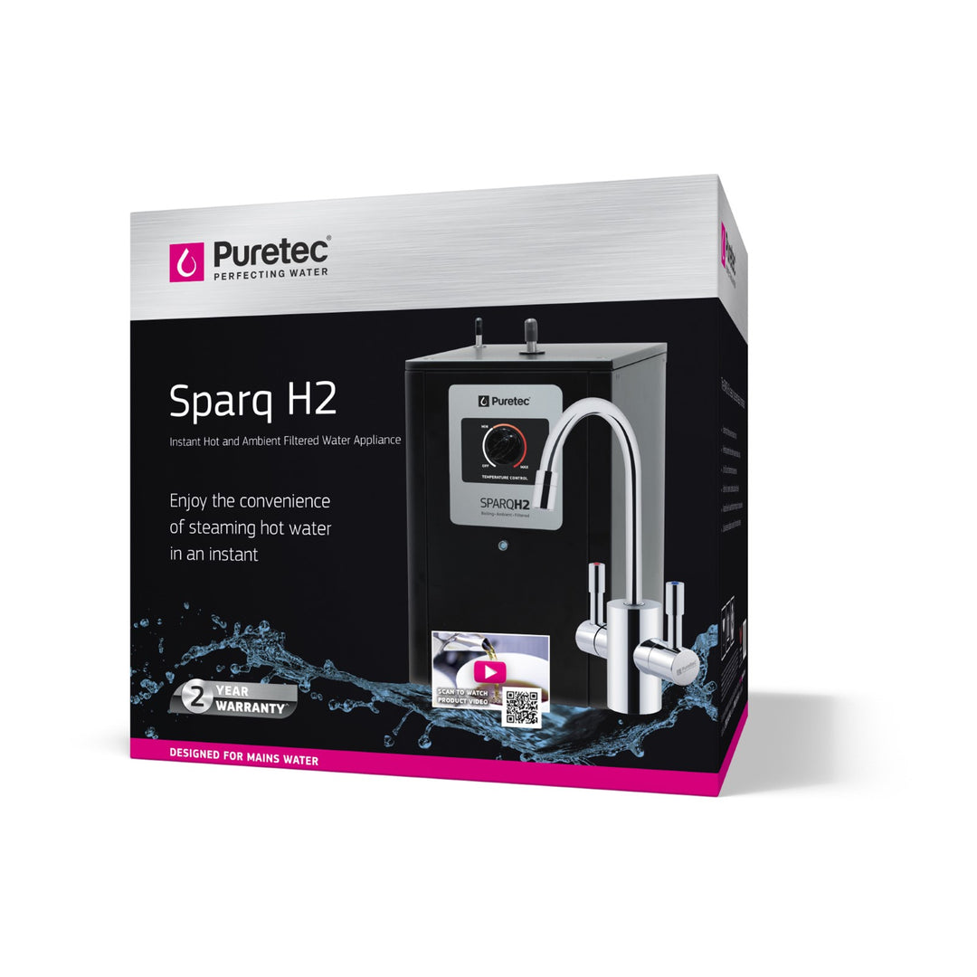 Puretec SPARQ H2 Instant Boiling Water Filter Tap Kit