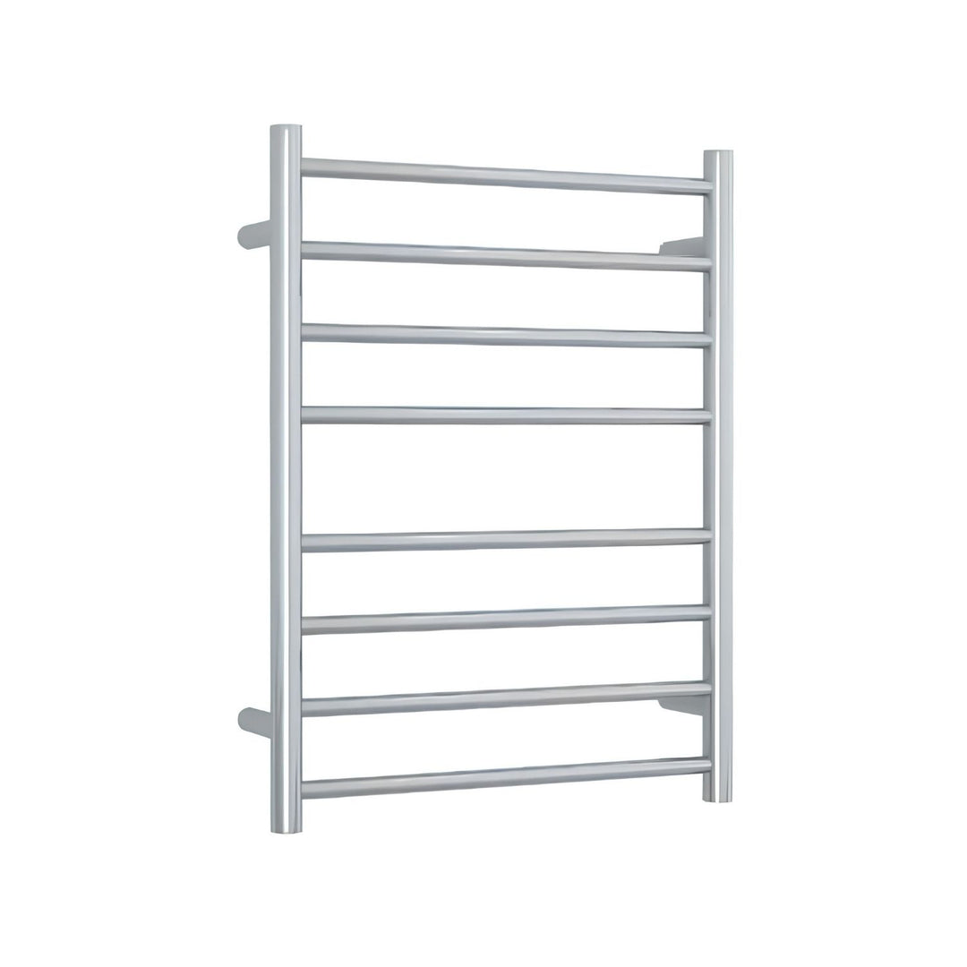 Thermorail Straight Round 8 Bar Heated Towel Ladder 530mm x 700mm