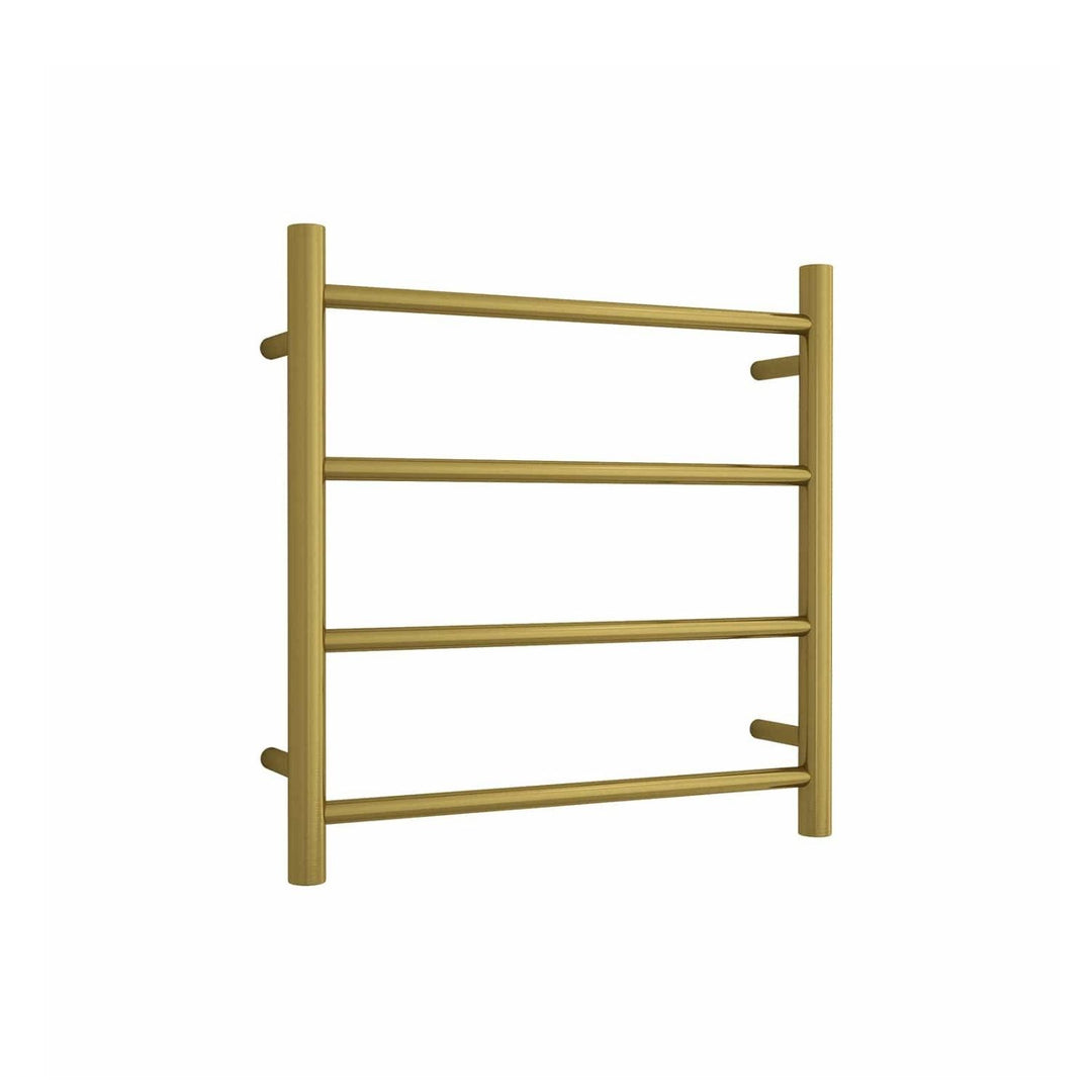 Thermorail Straight Round 4 Bar Heated Towel Ladder 550mm x 550mm