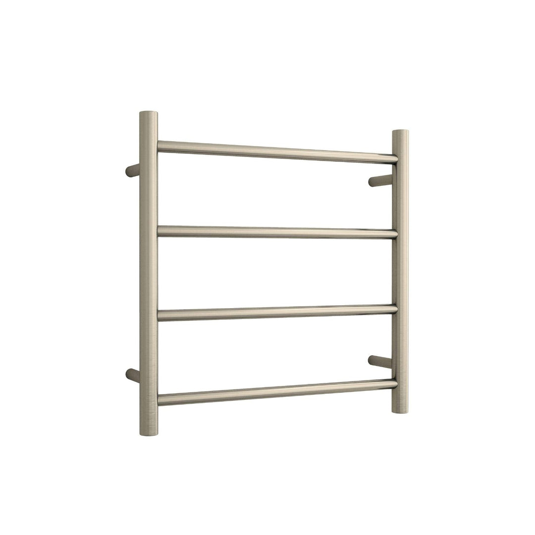 Thermorail Straight Round 4 Bar Heated Towel Ladder 550mm x 550mm