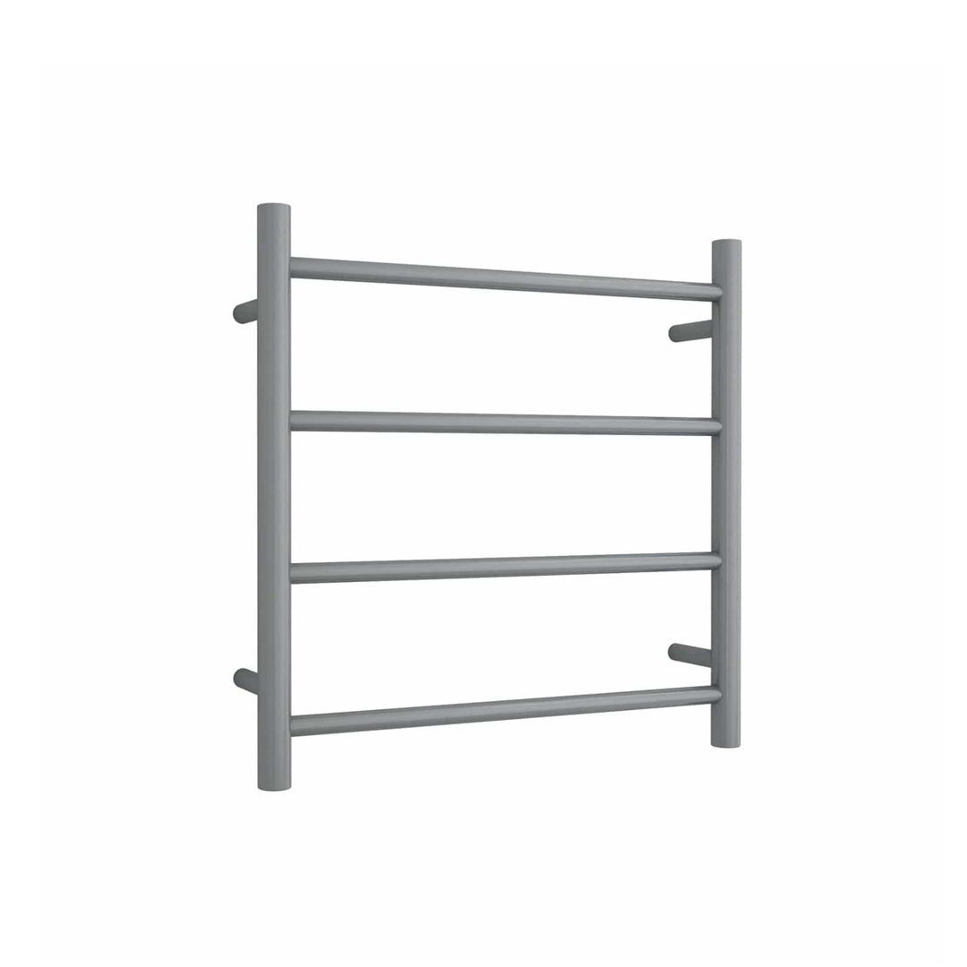 Thermorail Straight Round 4 Bar Heated Towel Ladder 550mm x 550mm