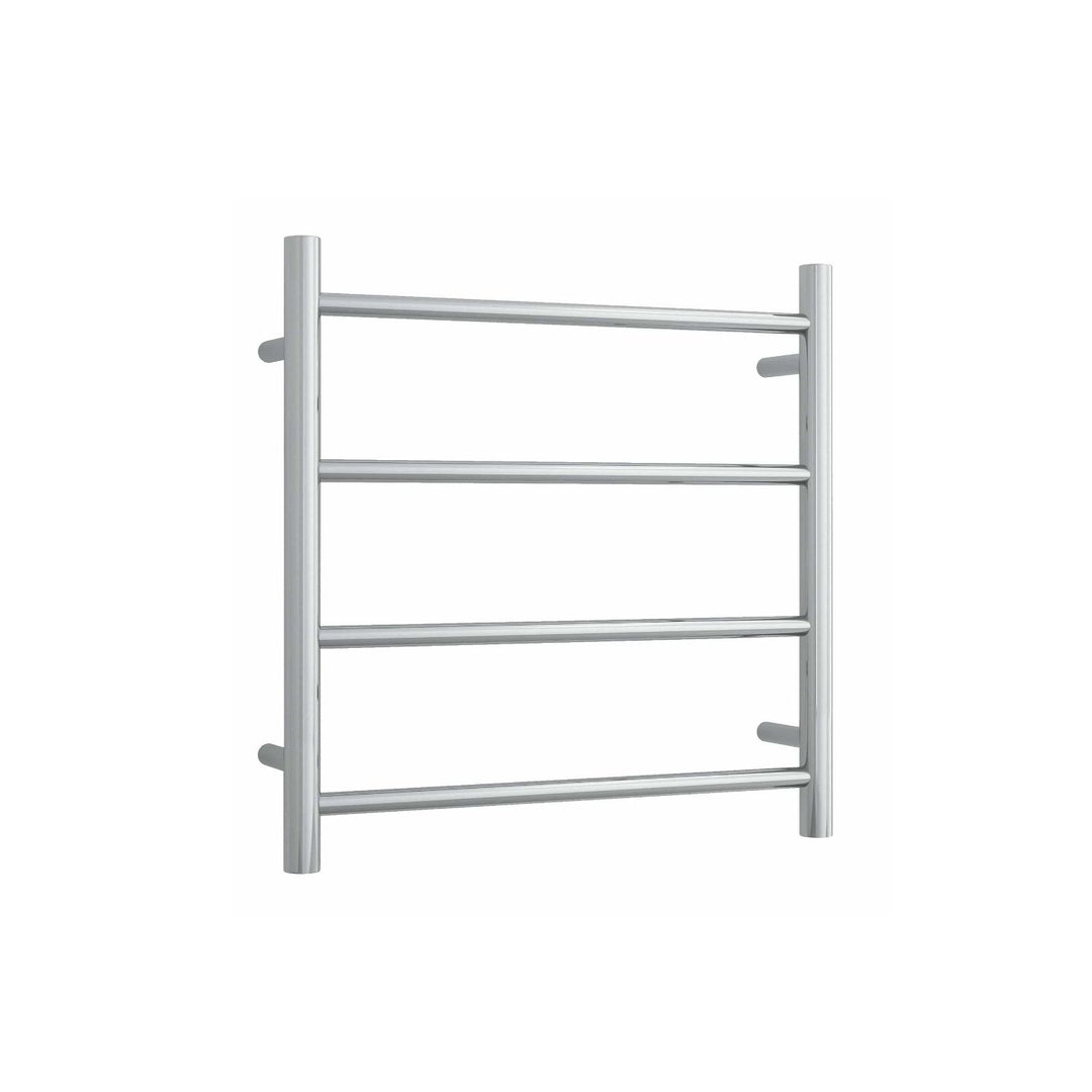 Thermorail Straight Round 4 Bar Heated Towel Ladder 550mm x 550mm
