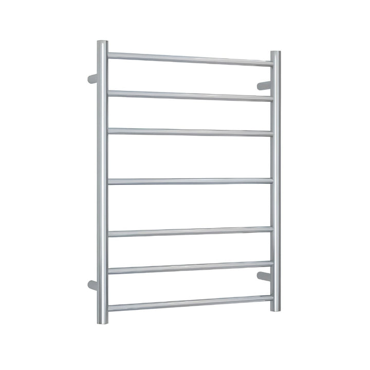 Thermorail 12V Straight Round 7 Bar Heated Towel Ladder 600mm x 800mm