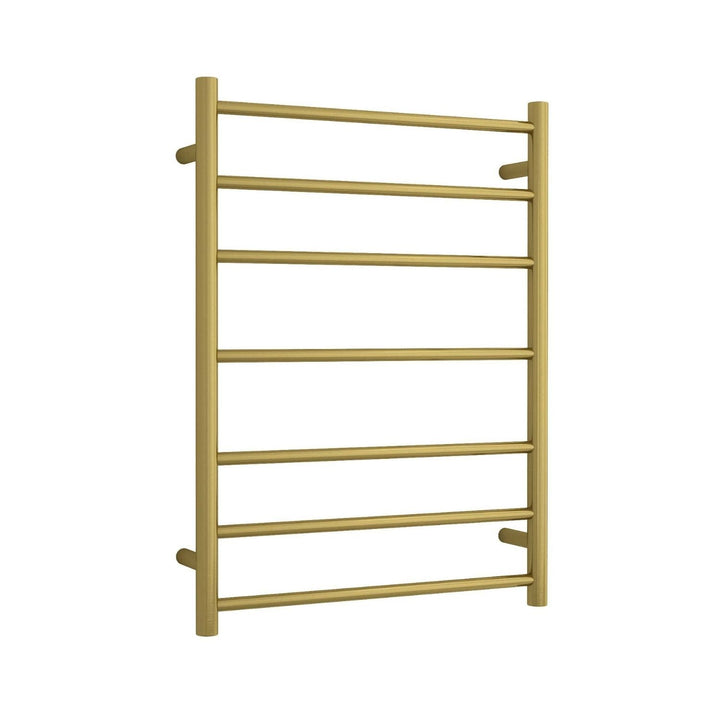 Thermorail Straight Round 7 Bar Heated Towel Ladder 600mm x 800mm