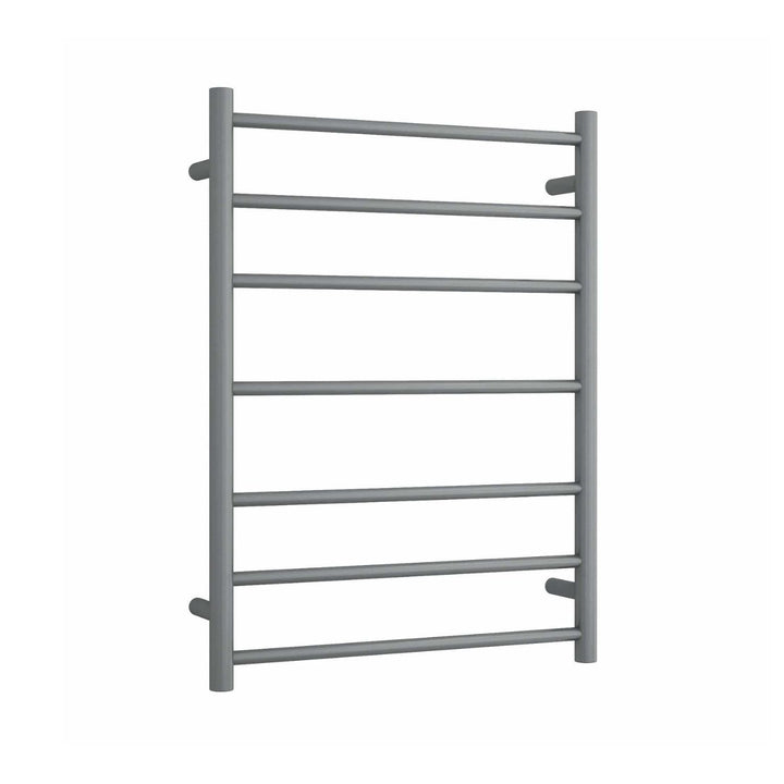 Thermorail Straight Round 7 Bar Heated Towel Ladder 600mm x 800mm