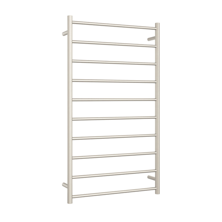 Thermorail Straight Round 10 Bar Heated Towel Ladder 700mm x 1200mm